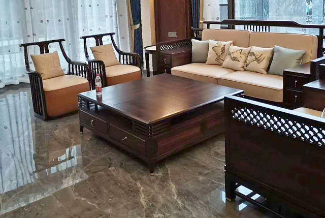 新中式家具客户实拍案例20523-3