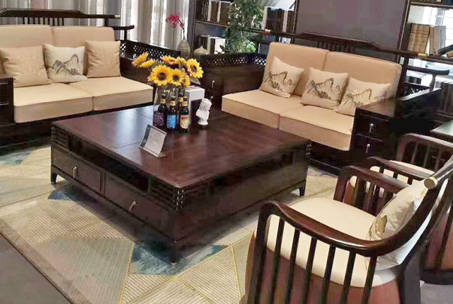 新中式家具客户实拍案例20523-4