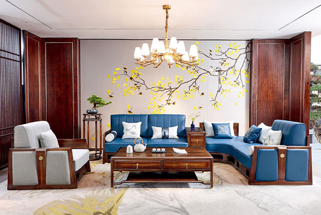 新中式转角沙发TM9911